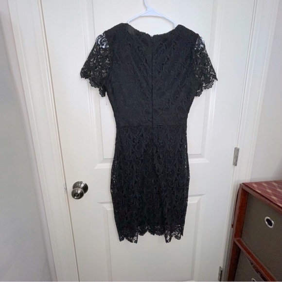 Lulu’s Quality Time Black Crochet Lace Mini Dress XS - Picture 10 of 17